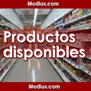 Productos disponibles