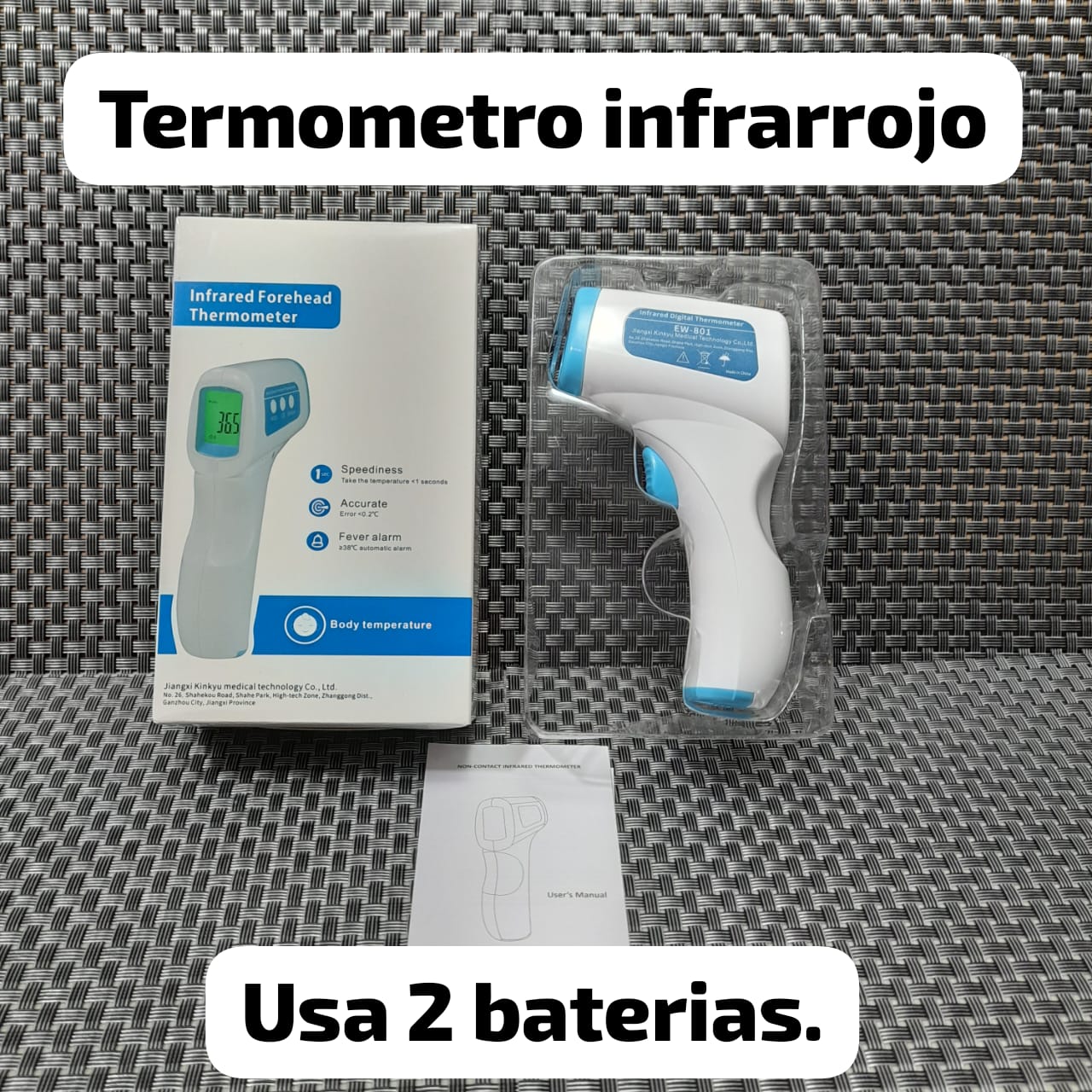 Termómetro Infrarrojo color blanco